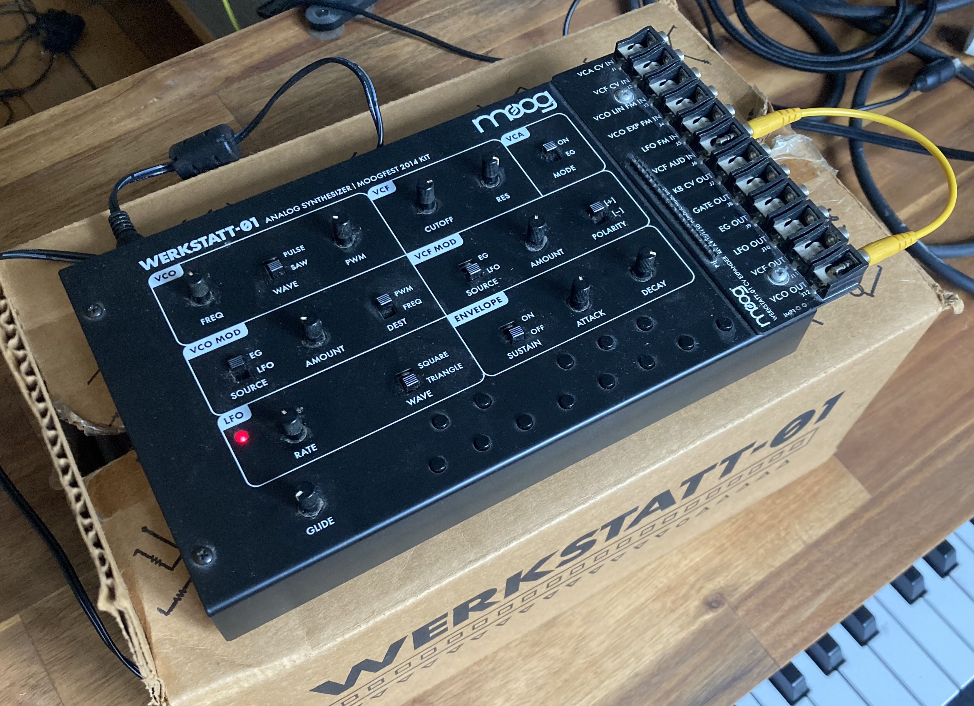 Moog Music Werkstatt + CV expander