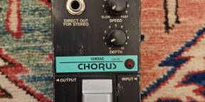 Pédale guitare Yamaha CH-01 Chorus Vintage MIJ Japon avec ajout prise d'alimentation