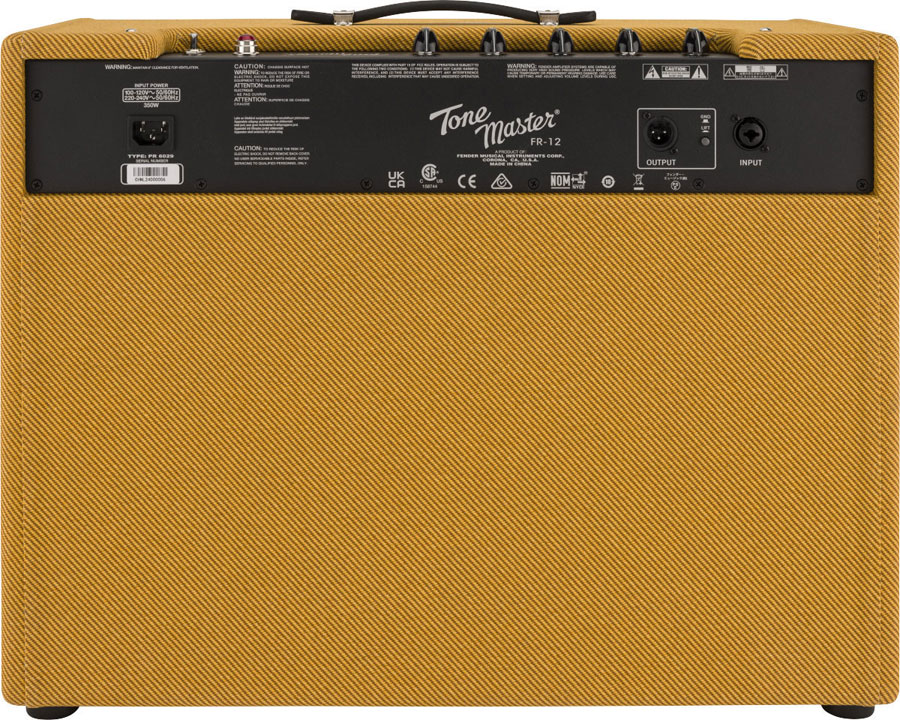 Tone Master FR-12 TweedREAR
