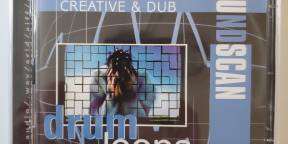 CD Sample USB Soundscan 55 Creative & Dub drumloops (double CD)
