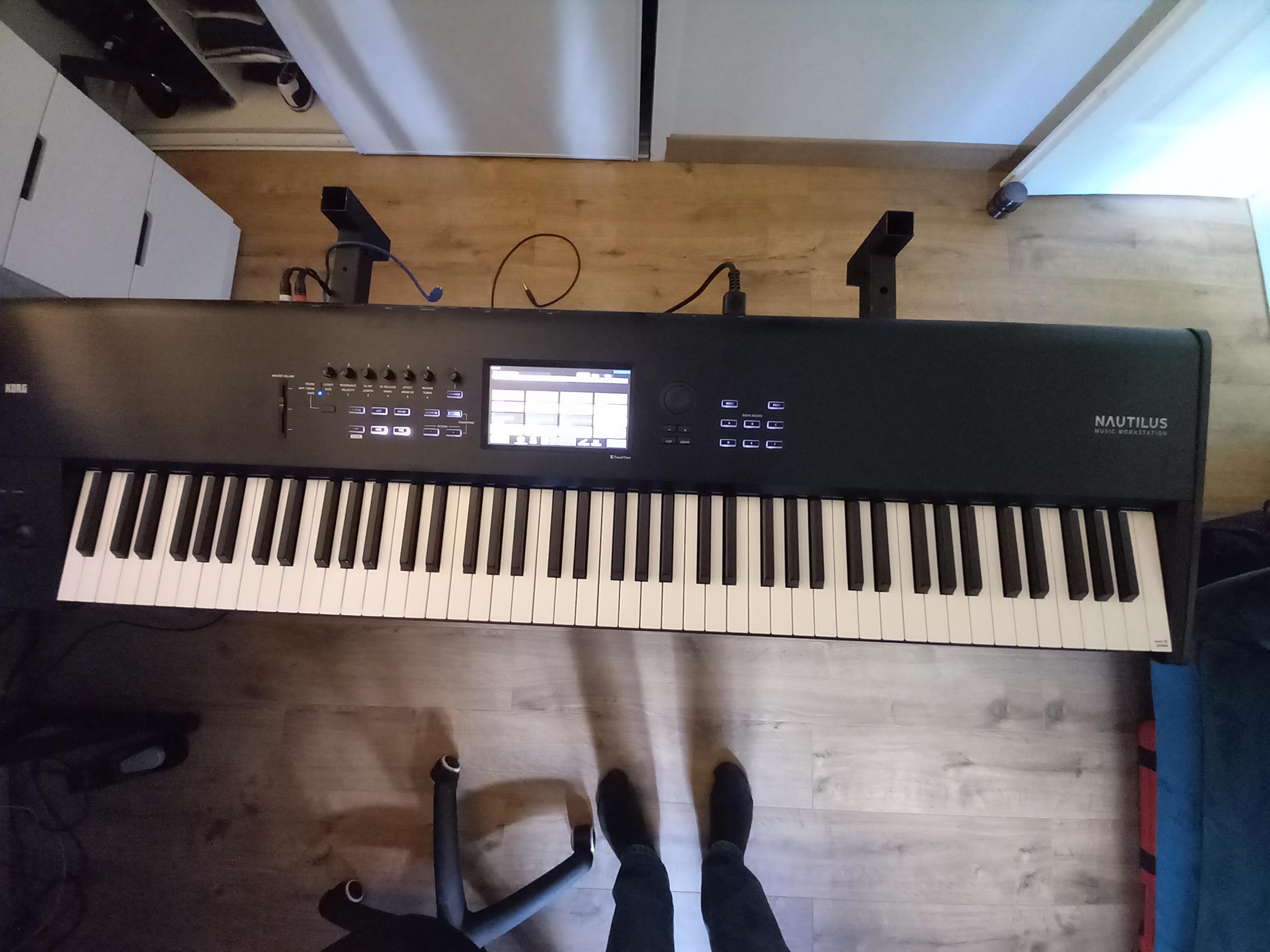 Vends KORG NAUTILUS 88