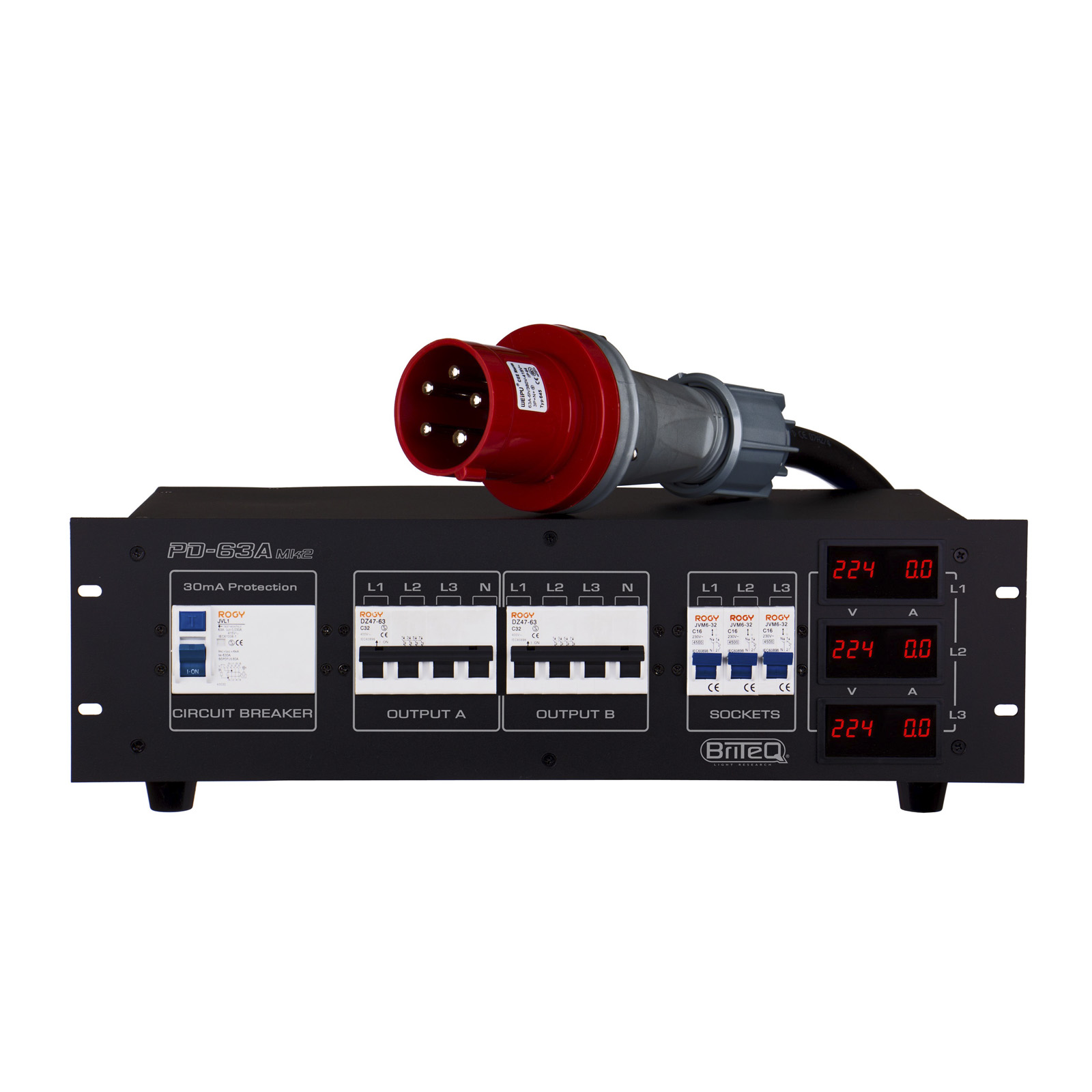 Boitier de distribution 63 ampères Etat neuf