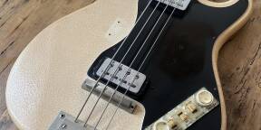 Rare & Vintage Hofner 182 (1960) - Vinyl Creme Artist Edition + Cordes Labella