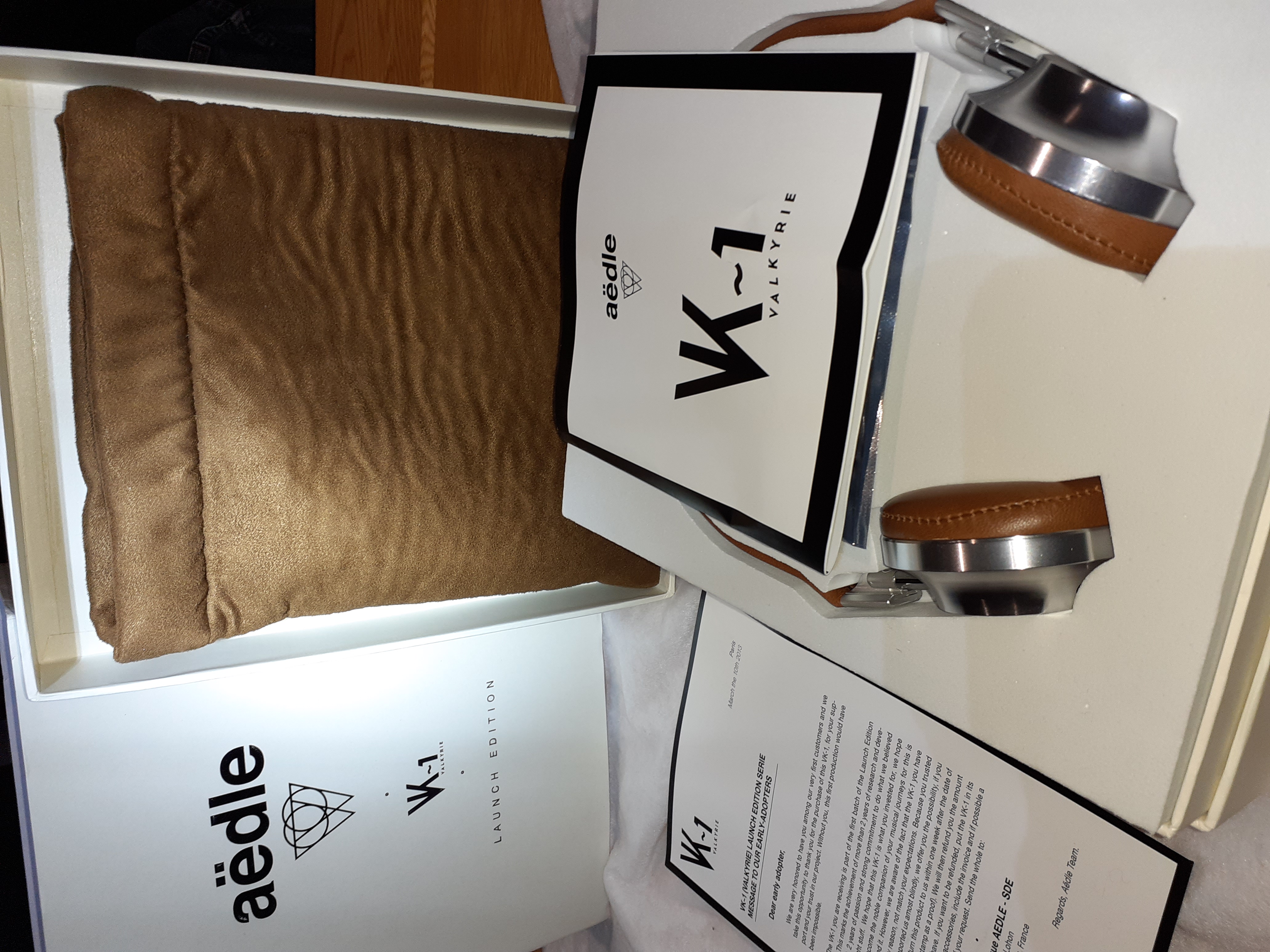 casque Aëdle VK-1 Valkyrie : casque haut de gamme numéroté VK-0026