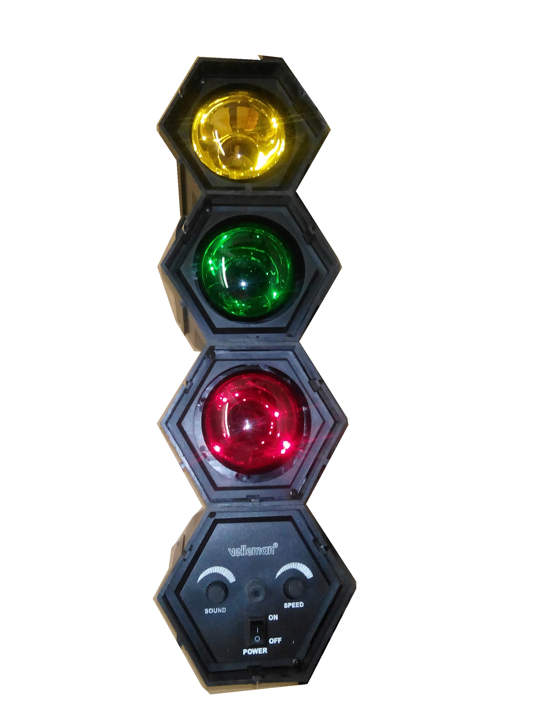 rampe de 3 spots avec ampoule 60w de couleurs