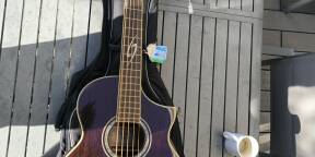 Basse ibanez électro acoustique 5 cordes