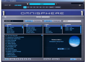 Omnispere Patch Browser