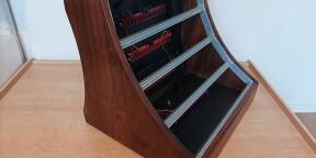 Synthracks 12U 104hp Walnut Case avec alimentation Trogotronic m15