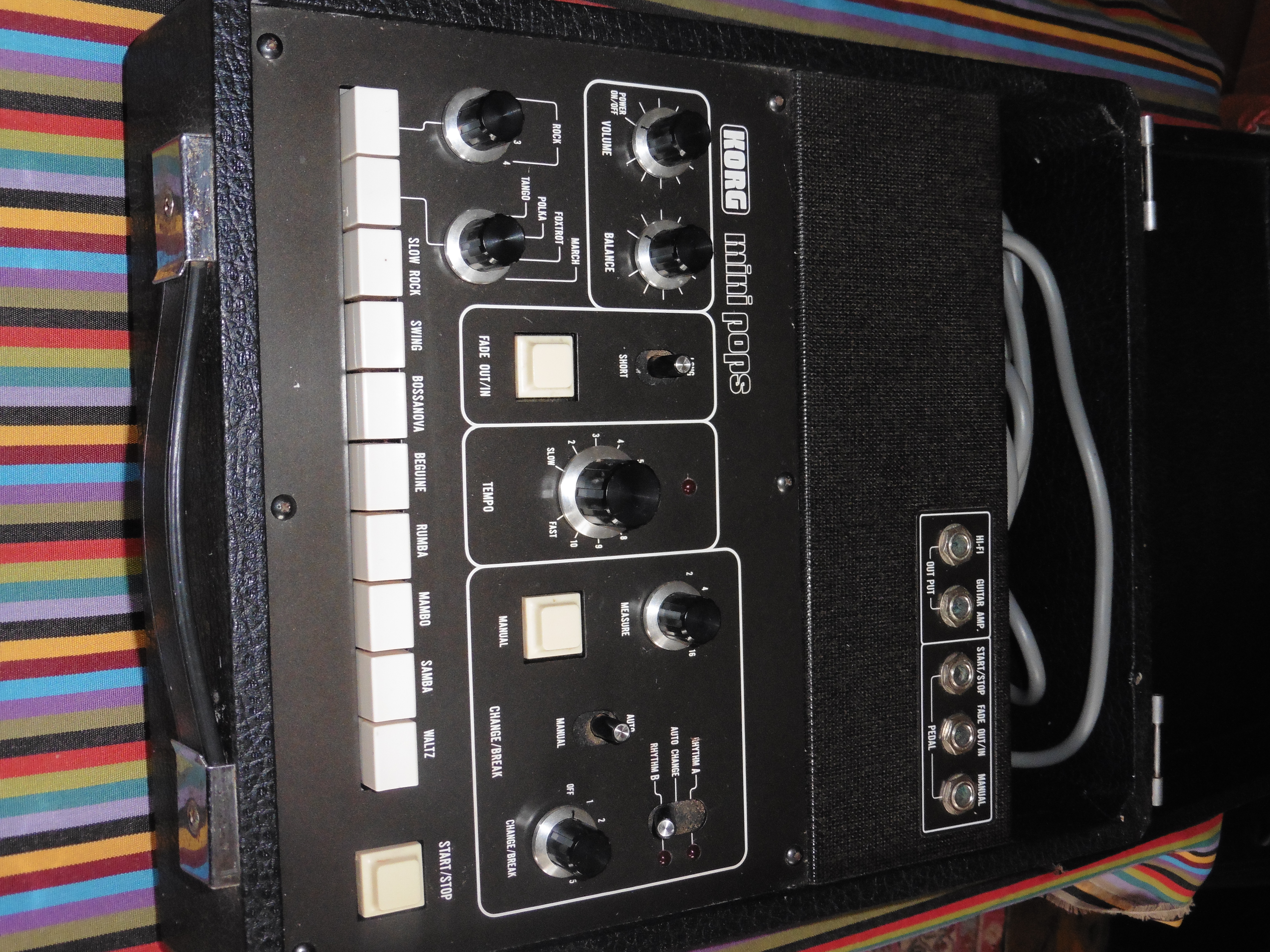 Vends Korg Minipops 120p Box