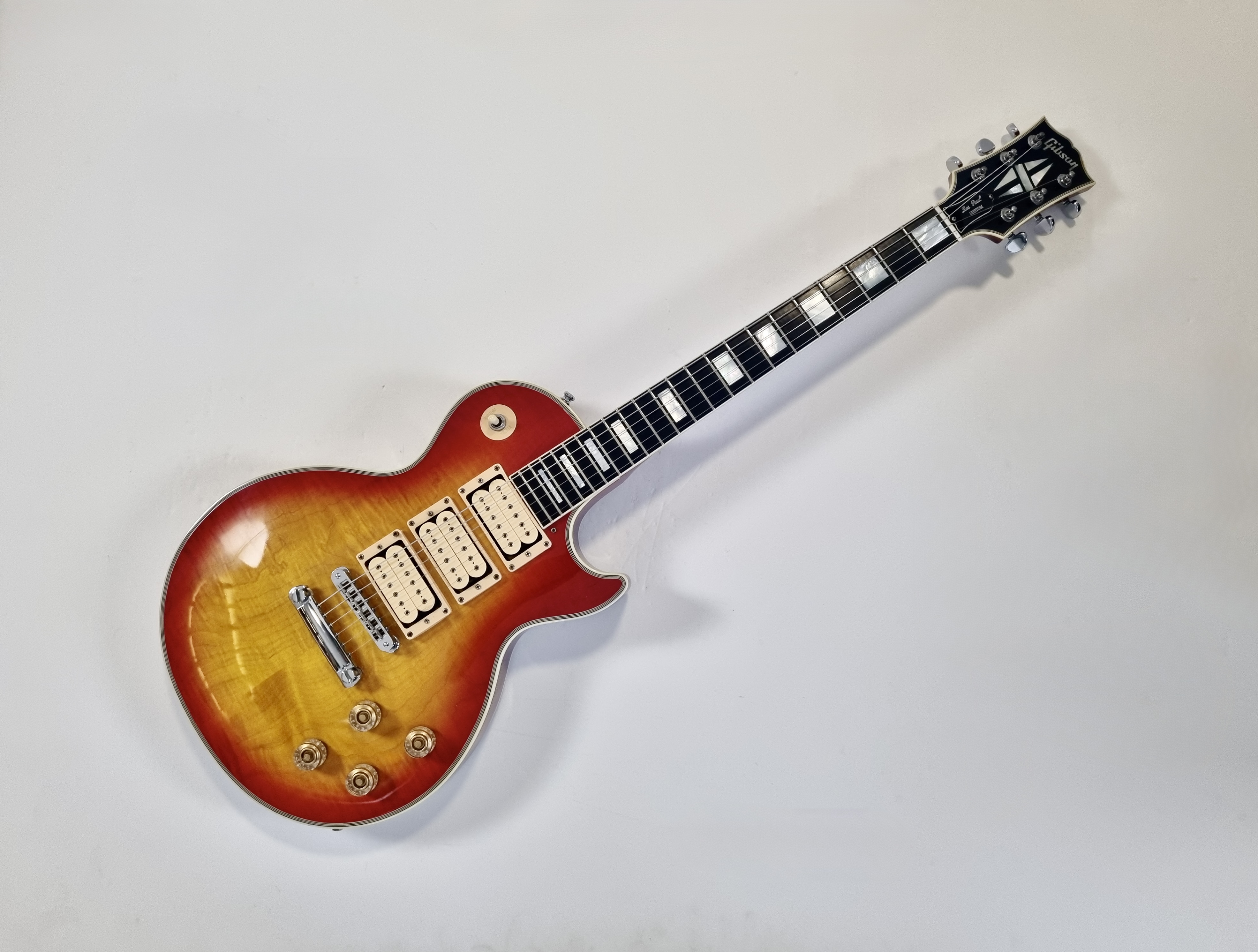 Gibson Les Paul Custom 2009 Heritage Cherry Sunburst Custom Shop "Budokan"