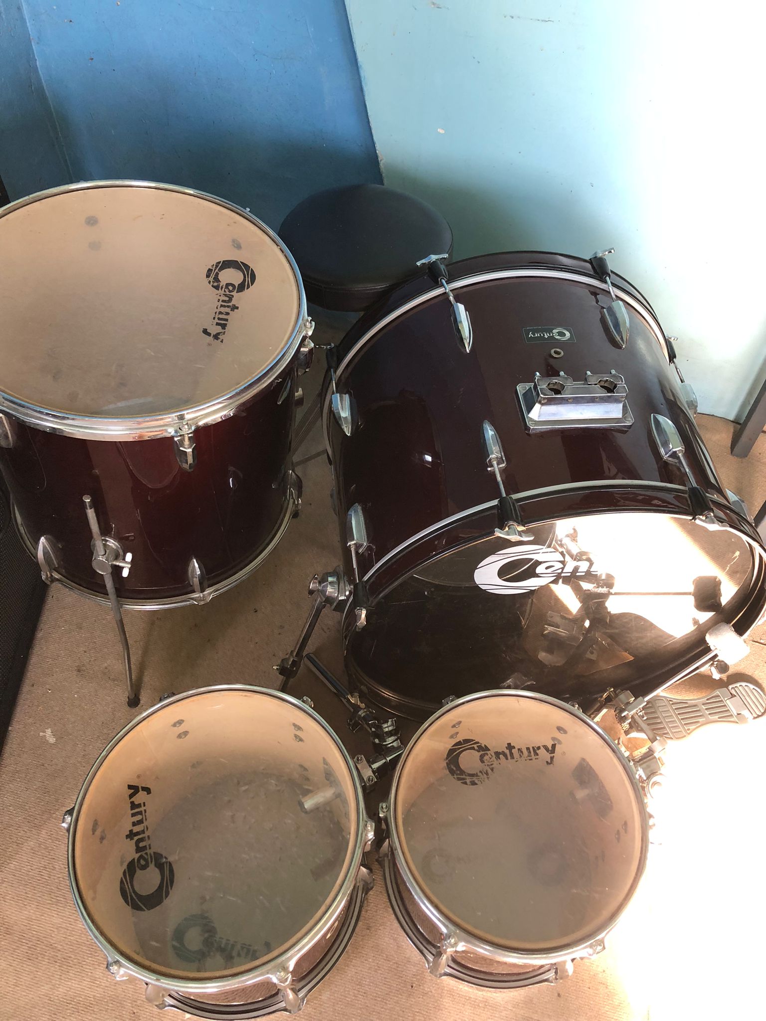 Batterie Century. Pièces manquantes