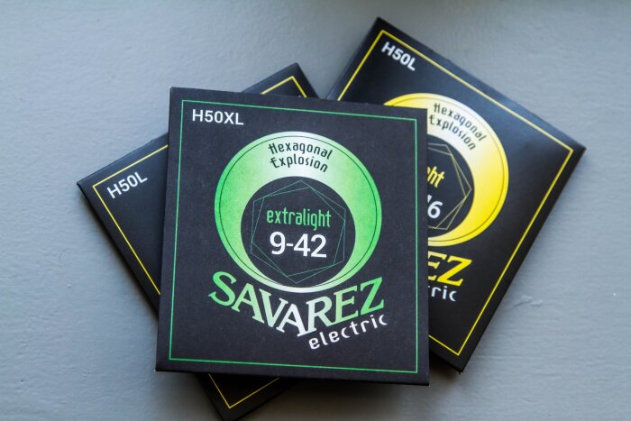 Savarez Hexagonal Explosion Electric Strings : SavarezHE-5 Savarez Hexagonal Explosion Electric Strings : SavarezHE-5