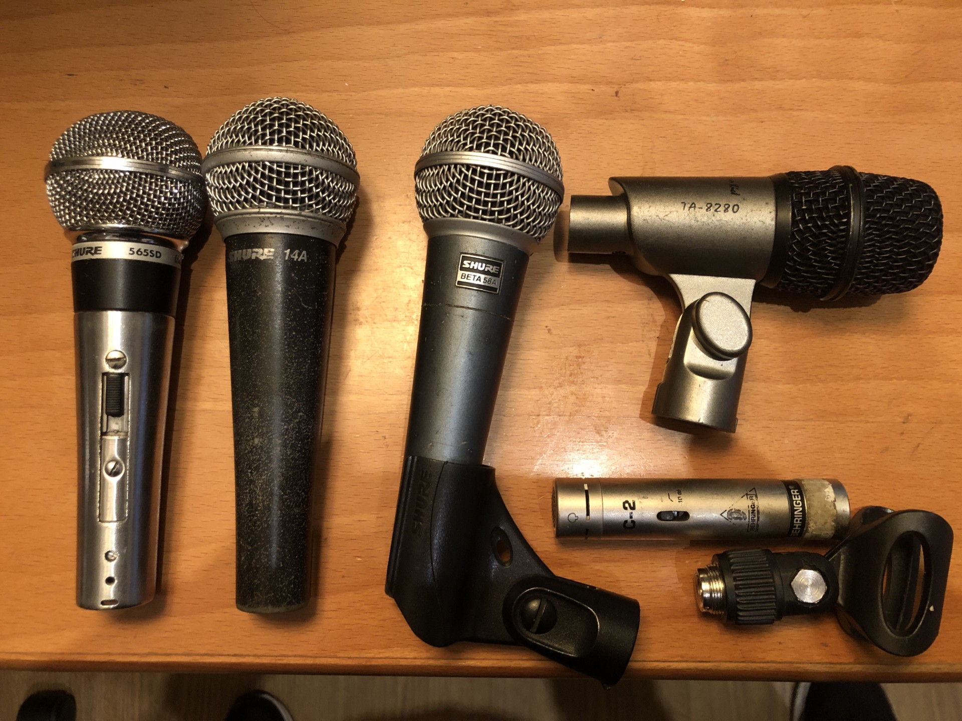 vends micro Shure 565SD