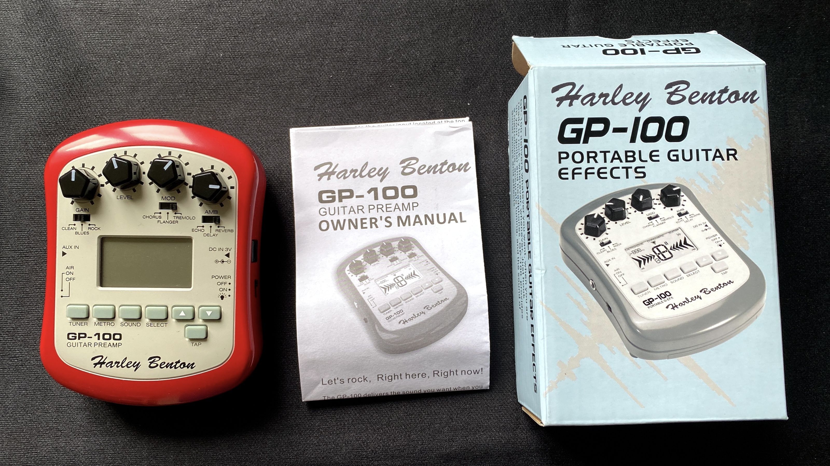 Vends Harley Benton GP-100 Portable Guitar Effects