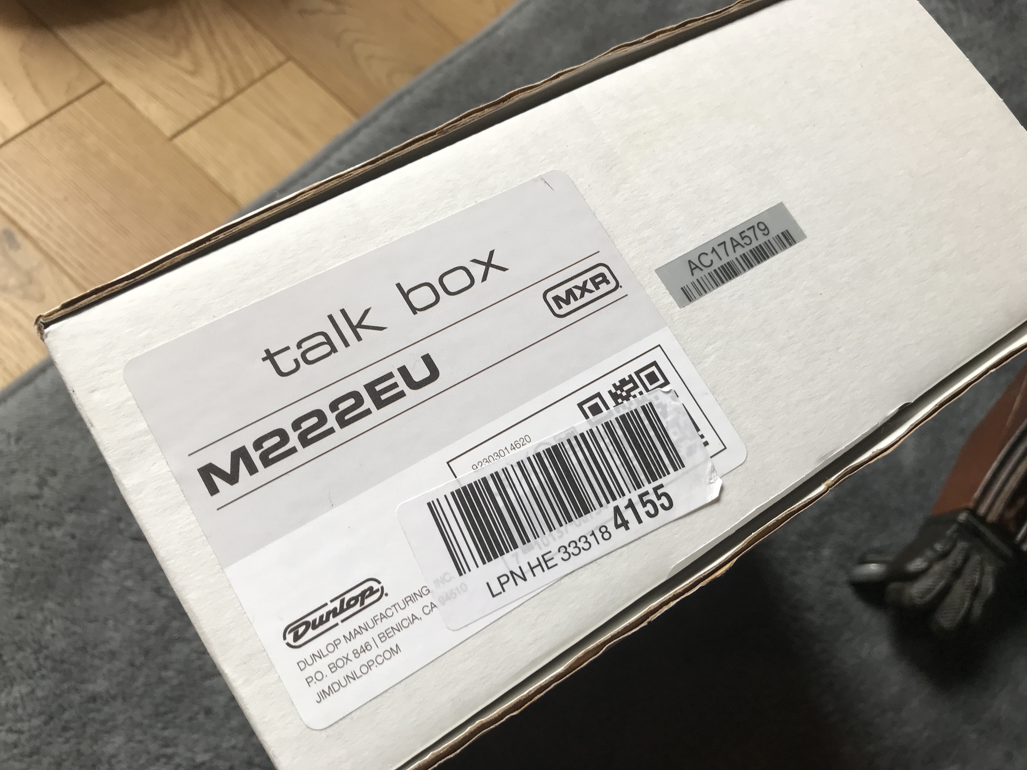 Vends talk box MXR 