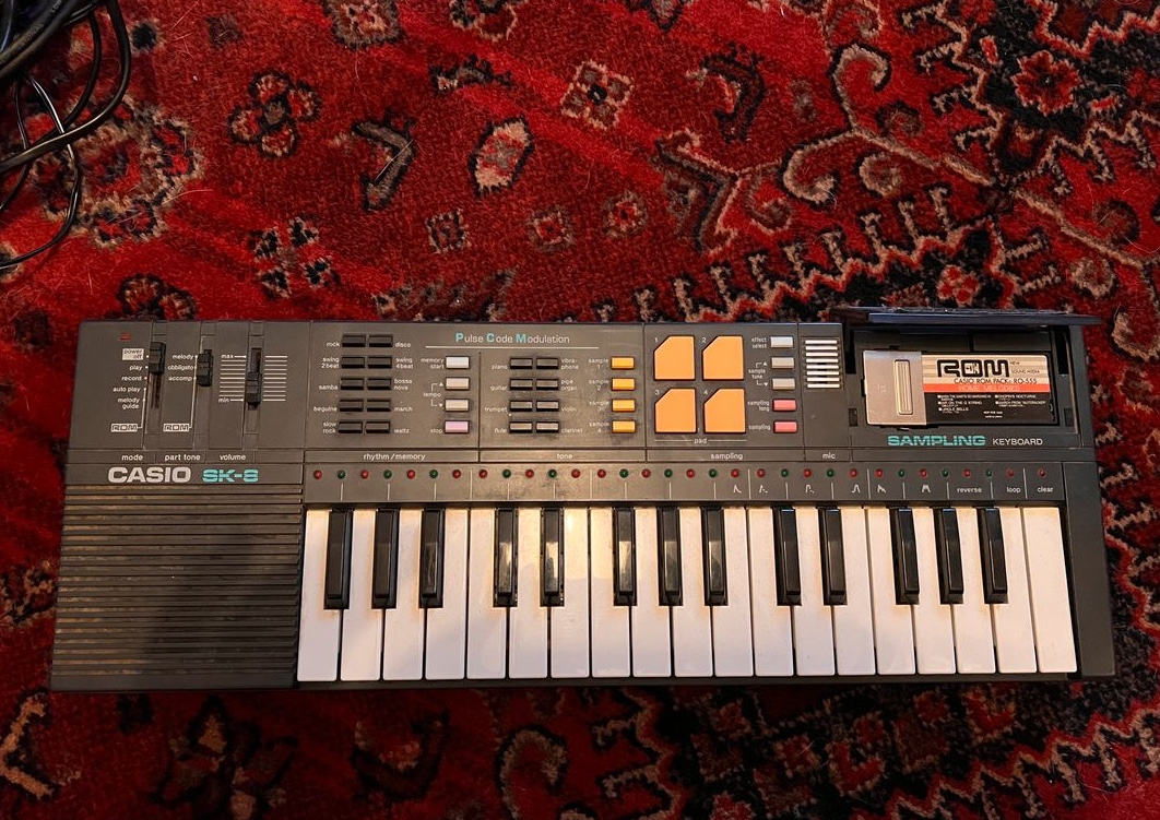 Casio SK-8 – Sampling Keyboard Vintage