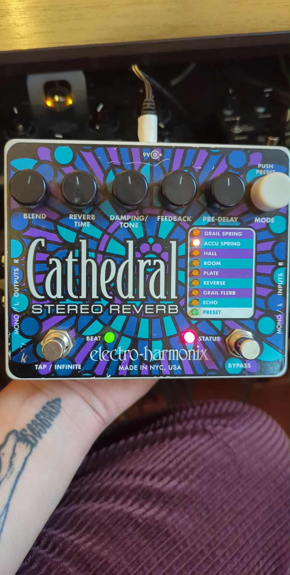 Vends Cathedral Electro-Harmonix