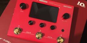 Hotone ampero 2 stomp édition limitée rouge