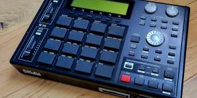 MPC 1000 parfait état de marche, révisée, 128MB RAM, "Thick pads" neufs (MPC Stuff), carte CF 4GO