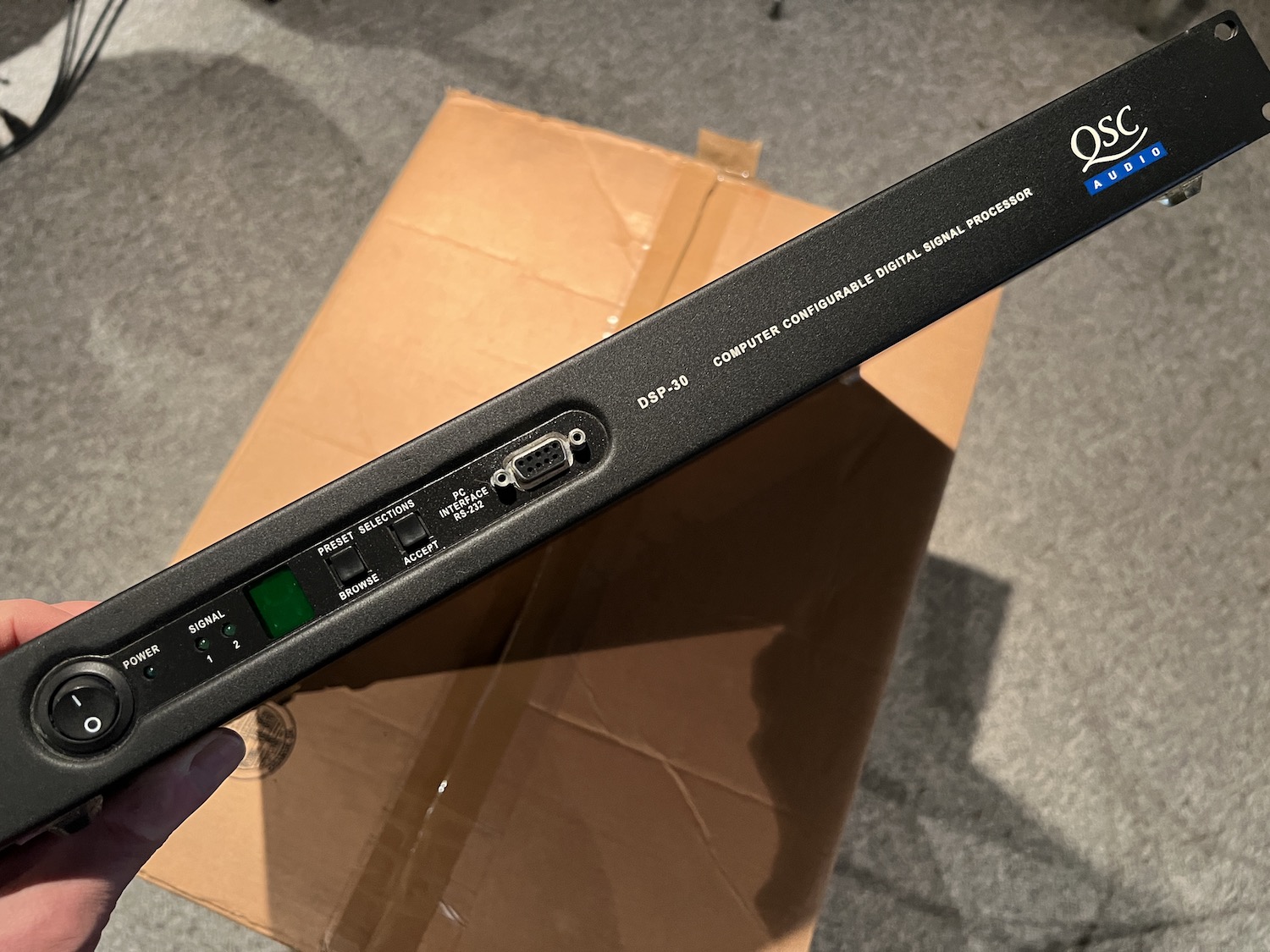 QSC DSP 30 processeur de signal