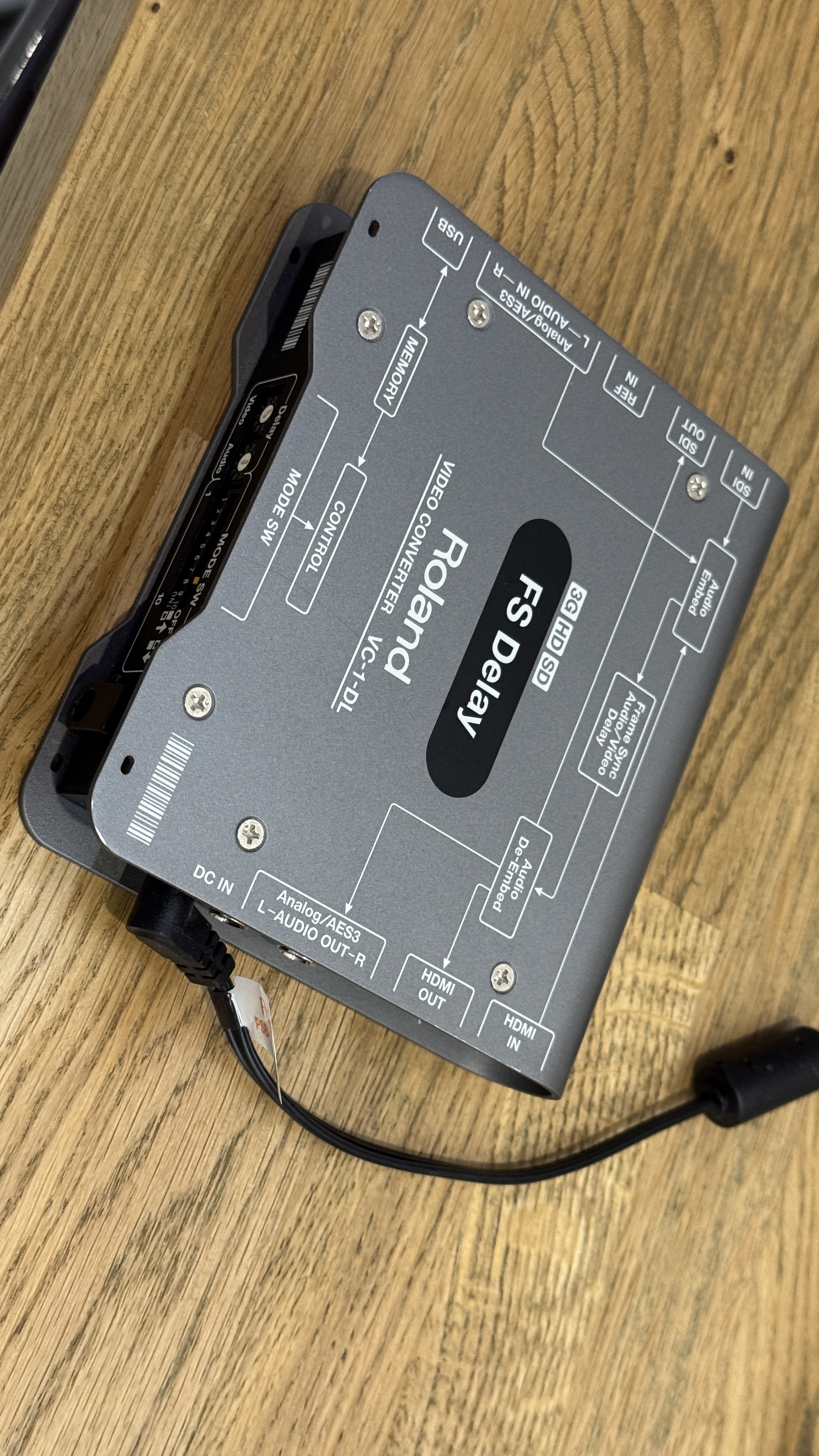 Roland VC-1-DL — Convertisseur SDI/HDMI + Frame Sync & Delay Audio/Vidéo