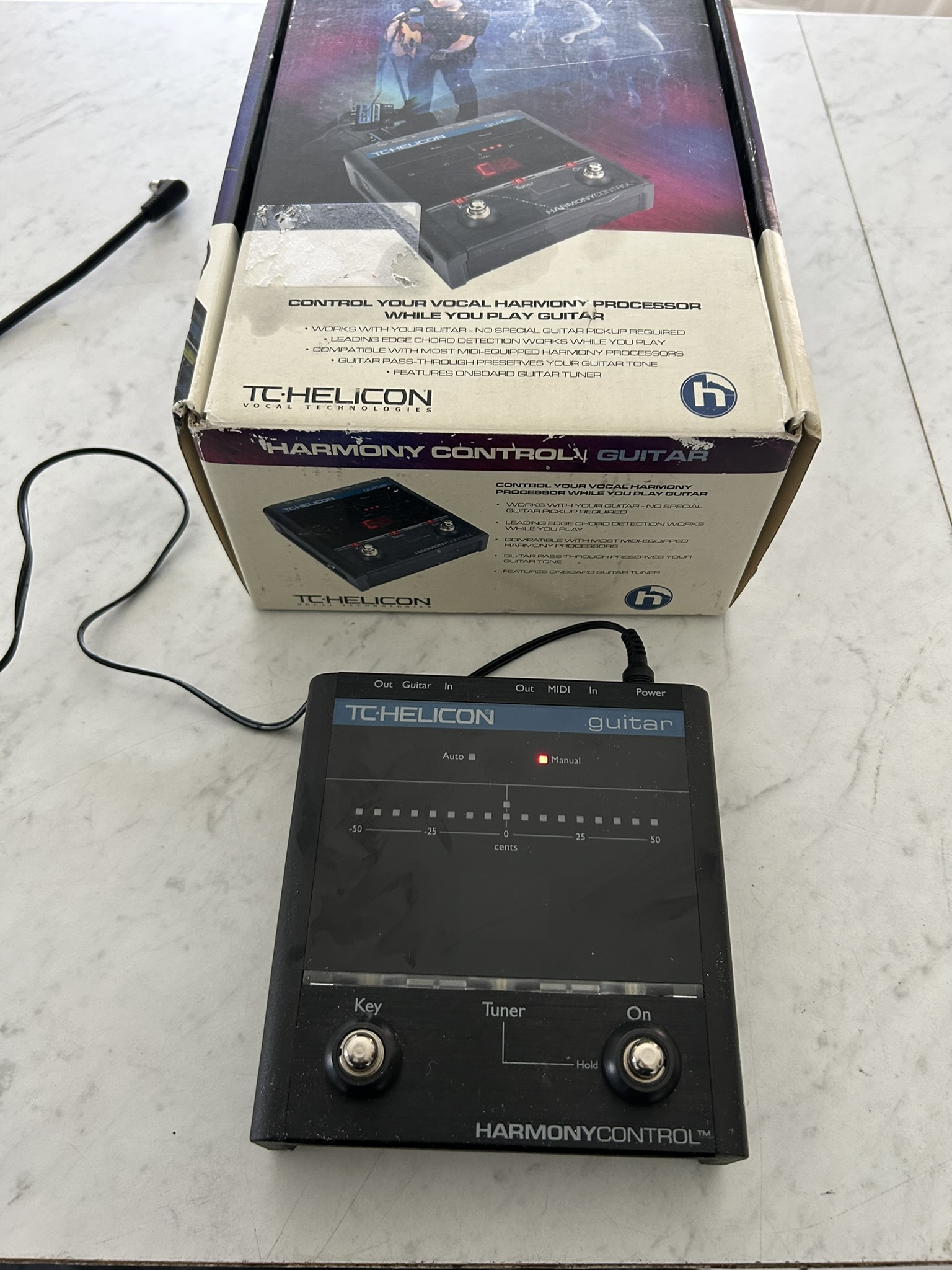 tc helicon harmony control guitar
