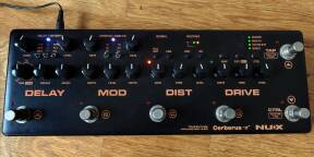 Vends Multi-effets guitare Nux Cerberus