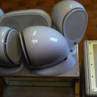 Tannoy Arena Blanc, Cannon Basse + 5 pieds de table