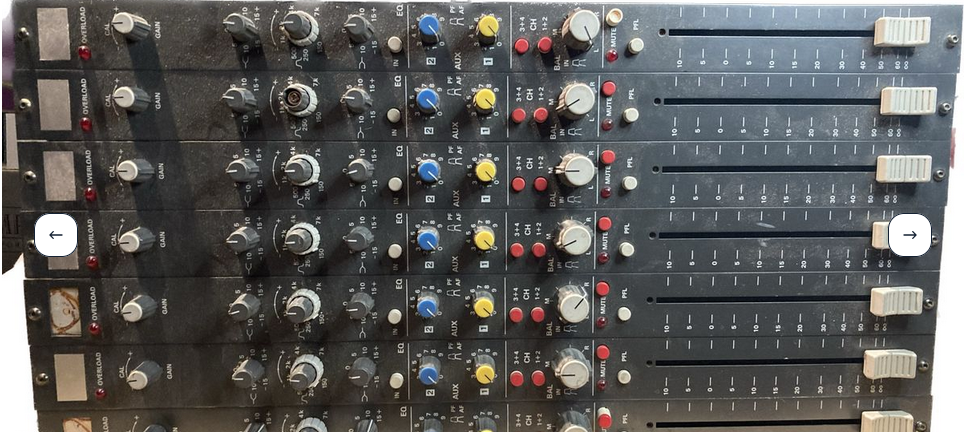 7 X Studer 962 - stereo channel strip 1.960.254.83