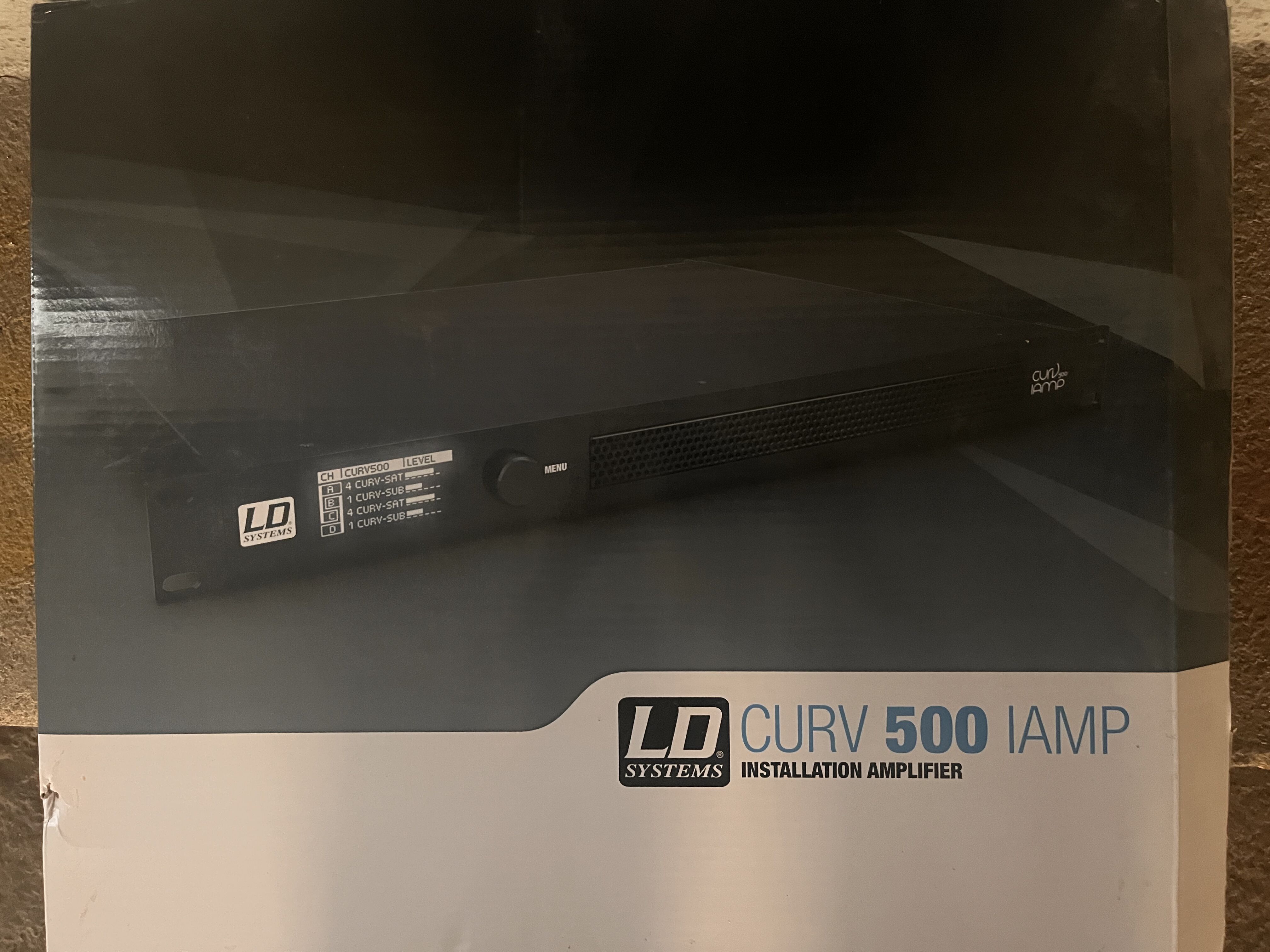 LD Systems CURV 500 IAMP Installation Amplifier 
