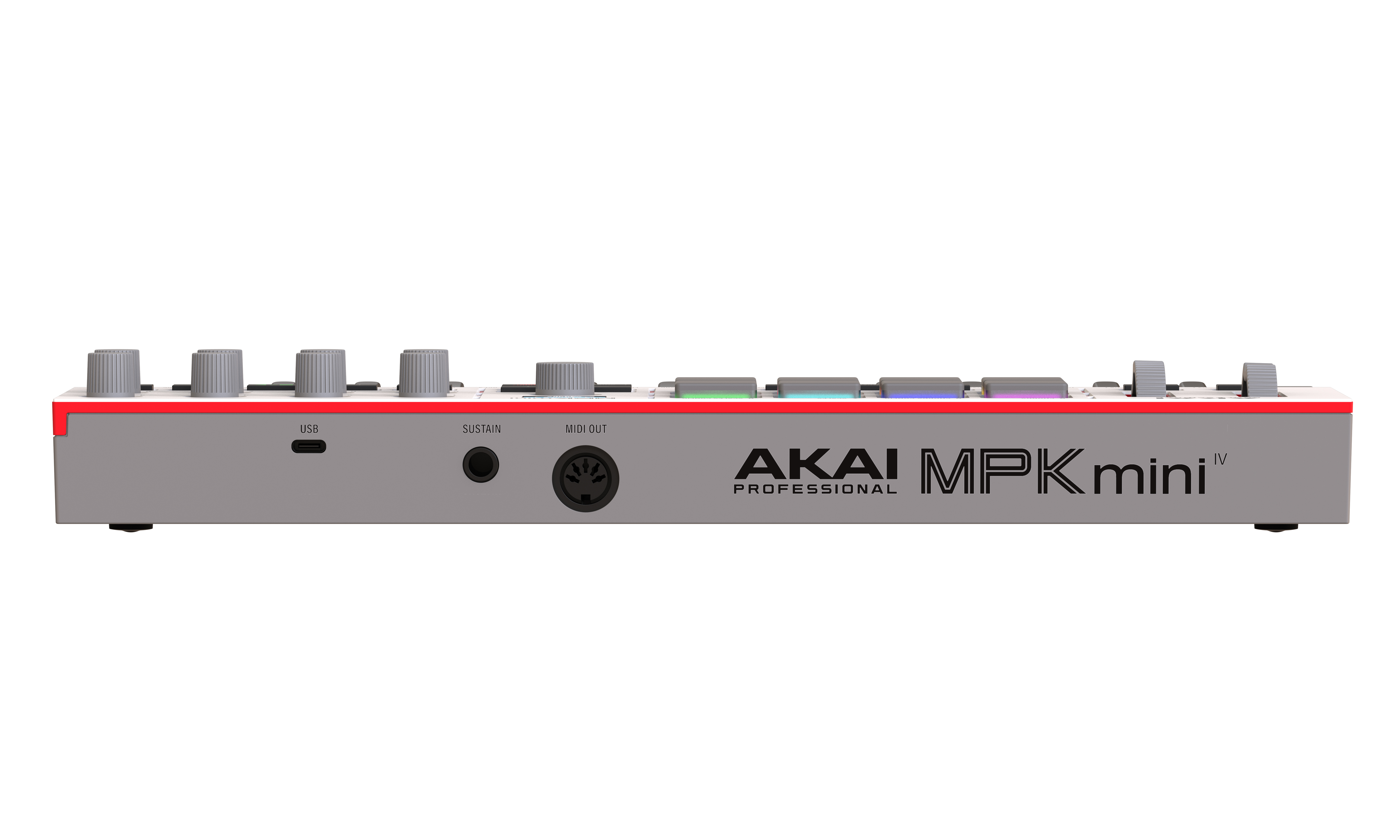 Akai Professional MPK Mini IV : MPKMINIIV-gray back