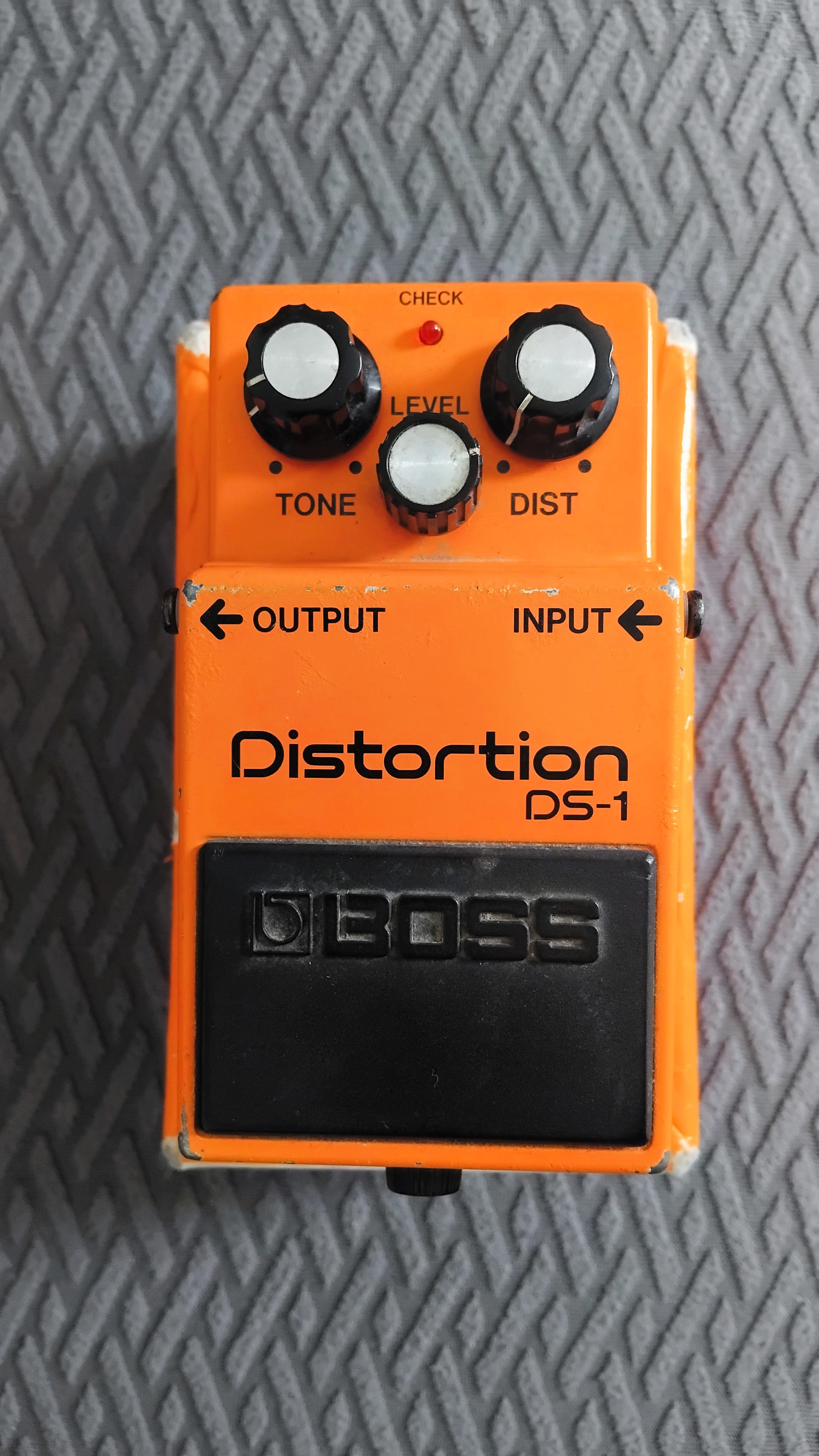 RARE Pédale Boss DS-1 Distortion - Made in JAPAN (Black Label) - 1985