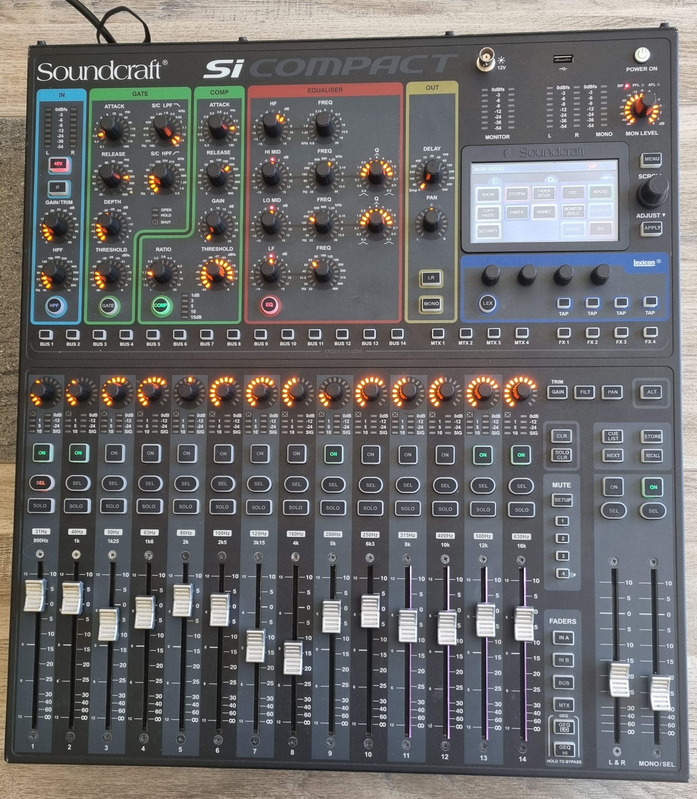 Vends Soundcraft Compact SI 16