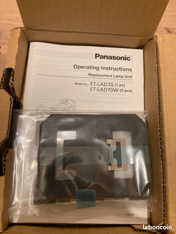 Lampe d'origine pour vidéoprojecteur Panasonic