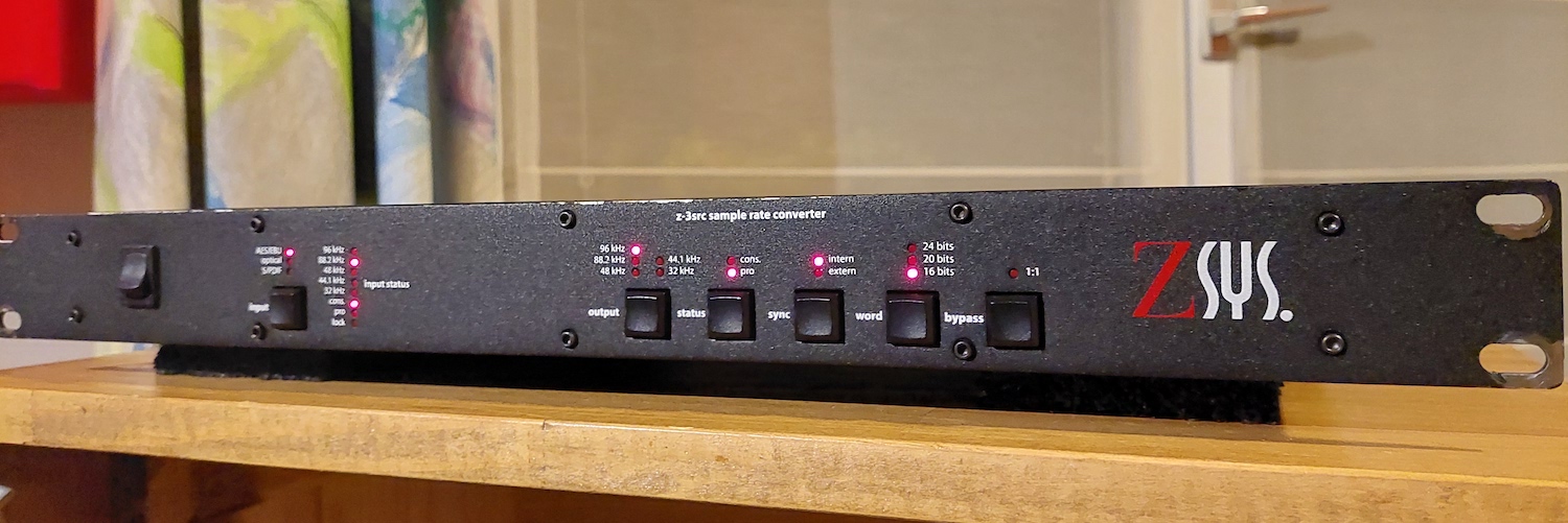 Vends Z-Systems Z-3src - convertisseur de format / routeur / SRC