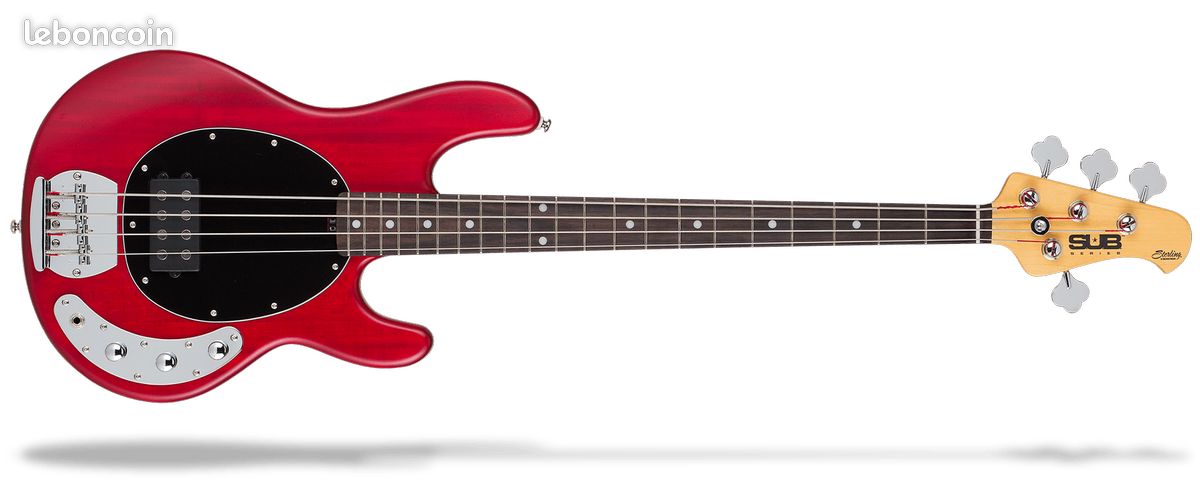 Sterling by musicman S.U.B. Ray4 - Rouge