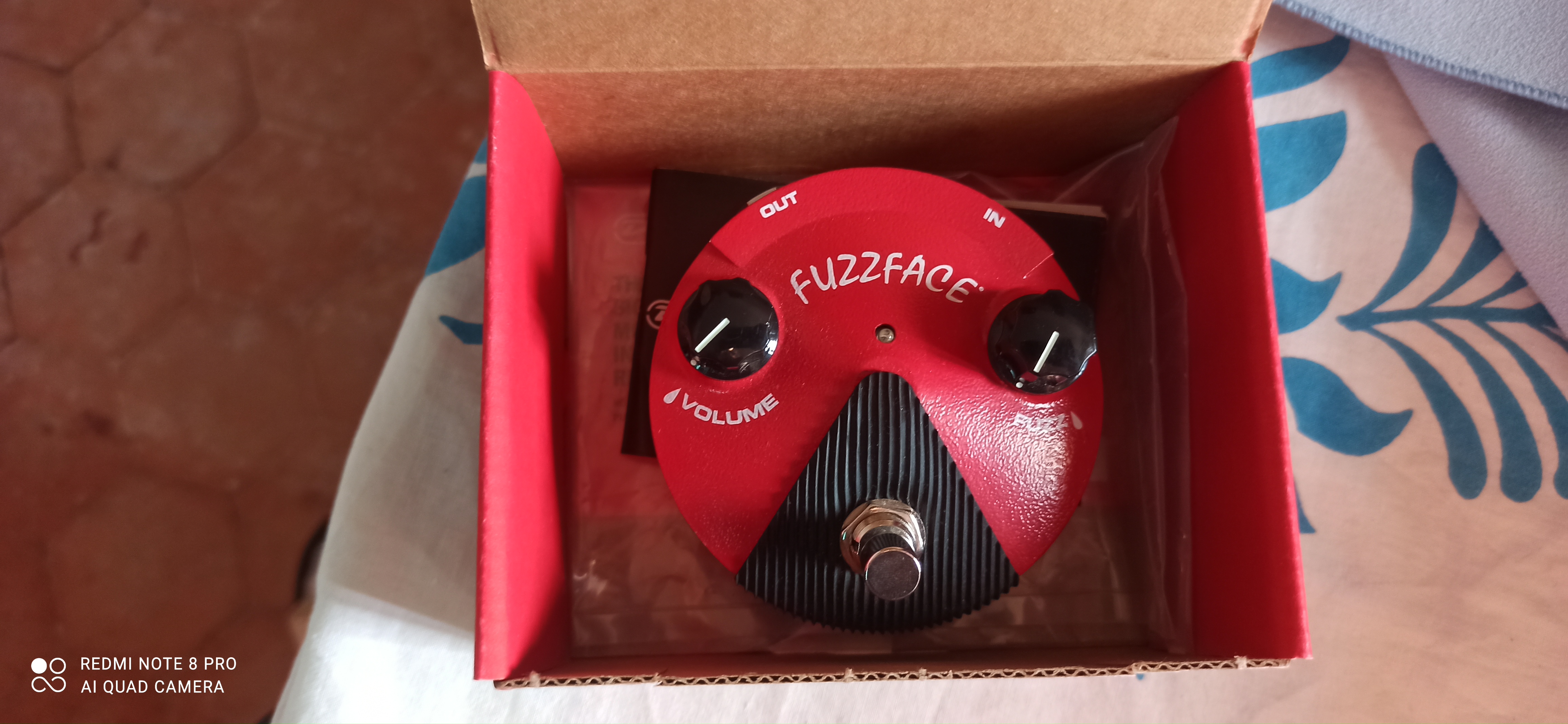 Vend Dunlop Fuzz face pédale d'effet