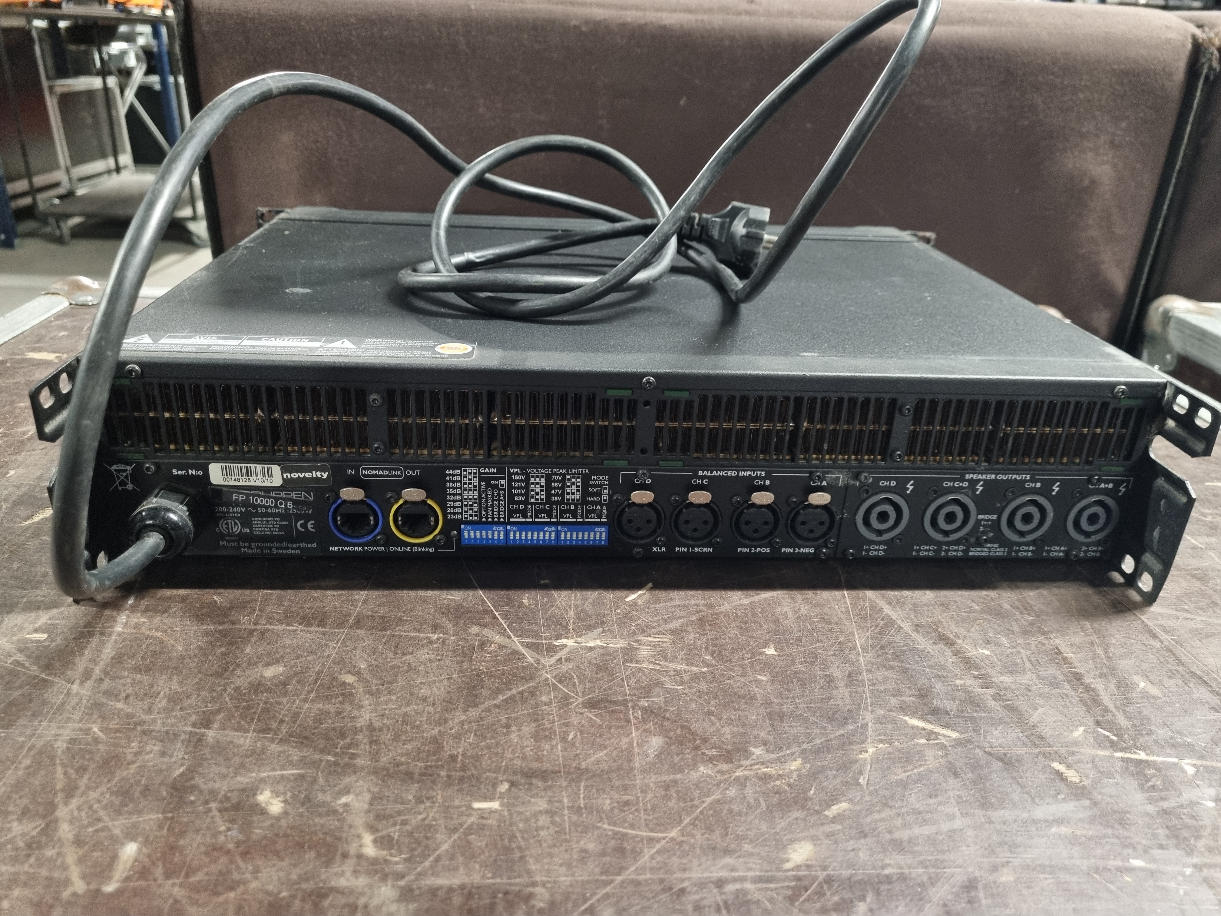 Lot L-Acoustics MTD115 + ampli + processeur