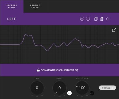 corrected speaker setup corrected speaker setup