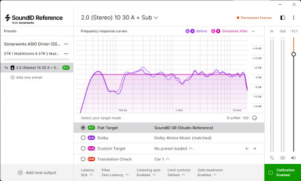 courbe réponse frequences courbe réponse frequences