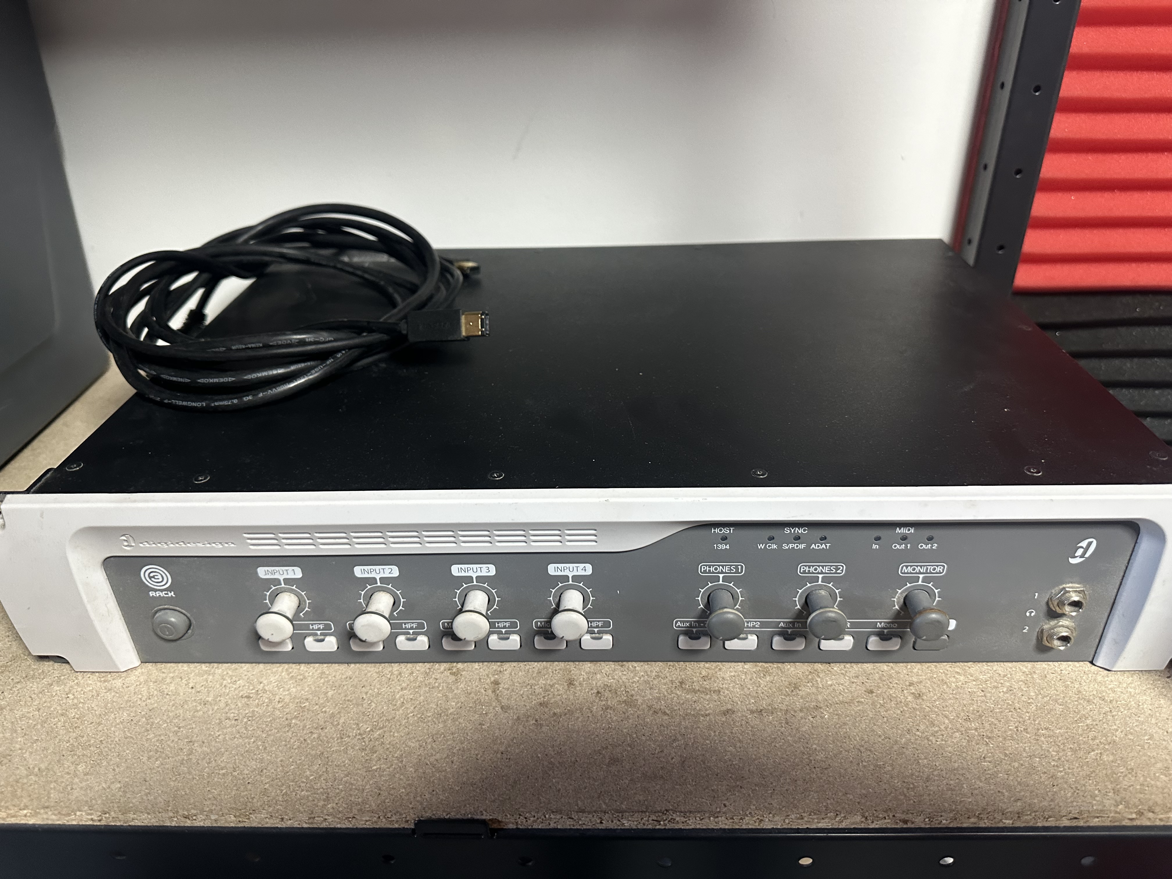 Carte son digidesign Rack 003