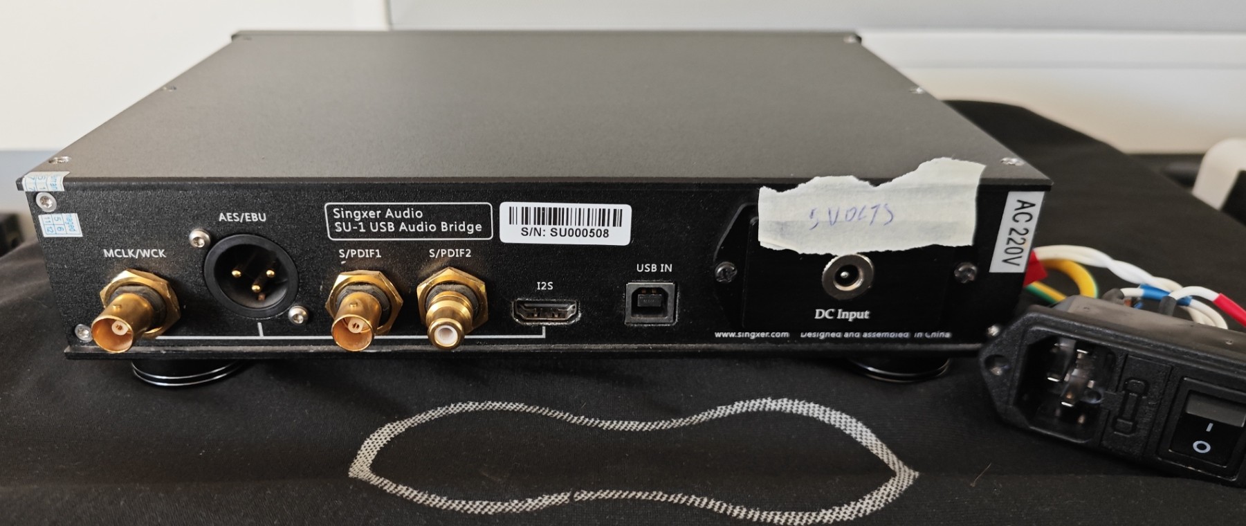 USBSPDIF Singxer SU-1 upgradée avec alim externe et reg. Sparkos   11