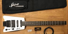 A vendre, guitare de voyage Steinberger Spirit GT-Pro Satin White