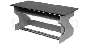 Bureau de studio Zaor Miza Z grey wenge (1836 x 818 x 850 mm)