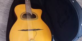Vends guitare jazz manouche Alves de Puga + etui souple