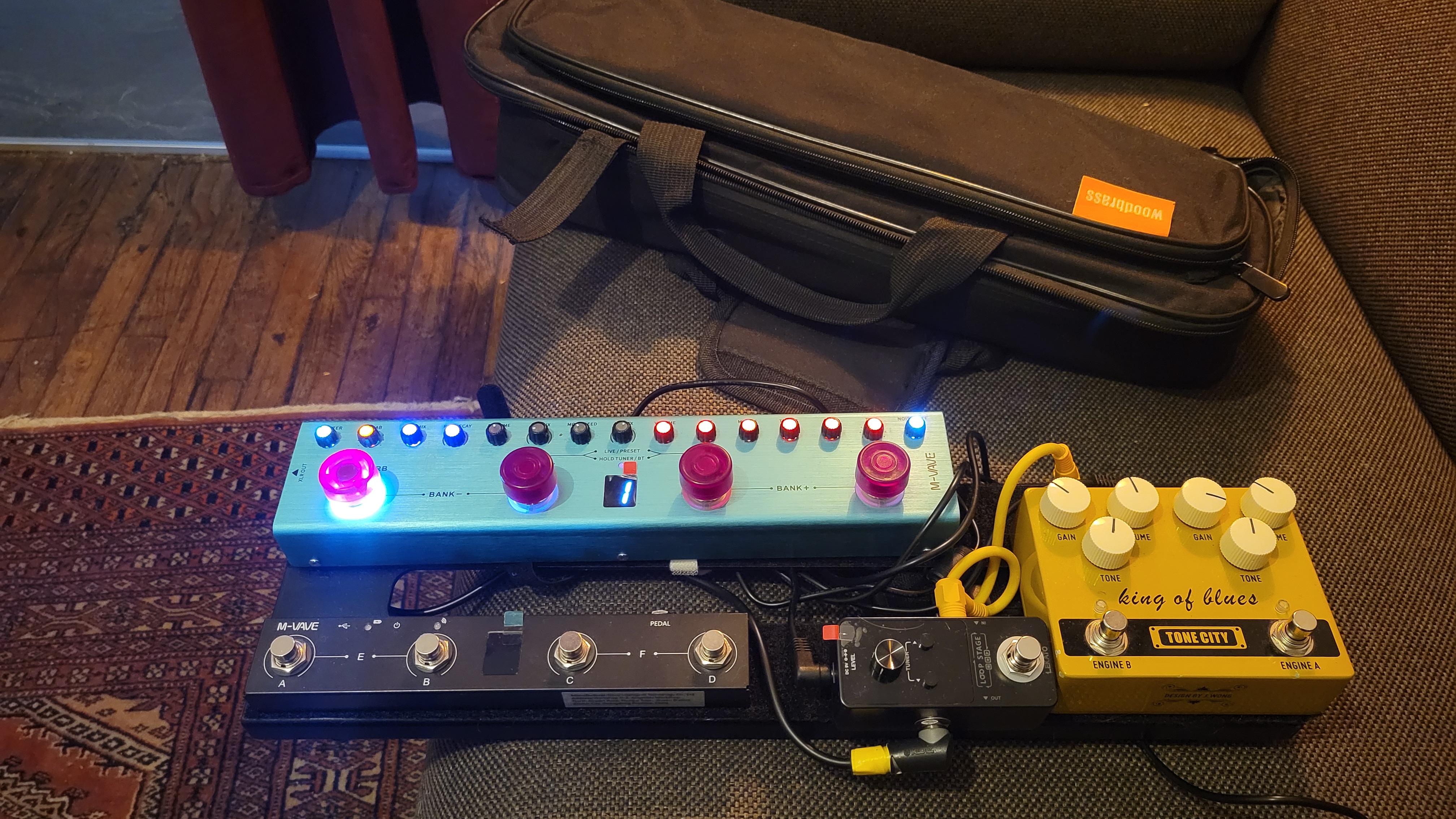 Vends lot de pédales 