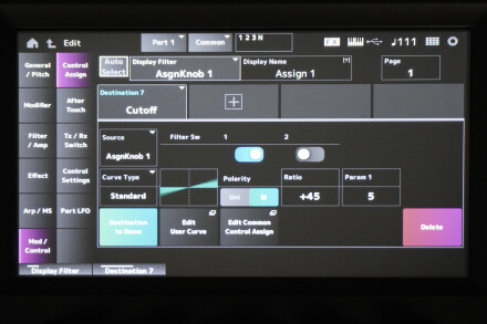MODX M 2tof 32 Display Matrix MODX M 2tof 32 Display Matrix