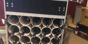 Vends pieds perche microphone K&M et flight case de transport pieds de micros