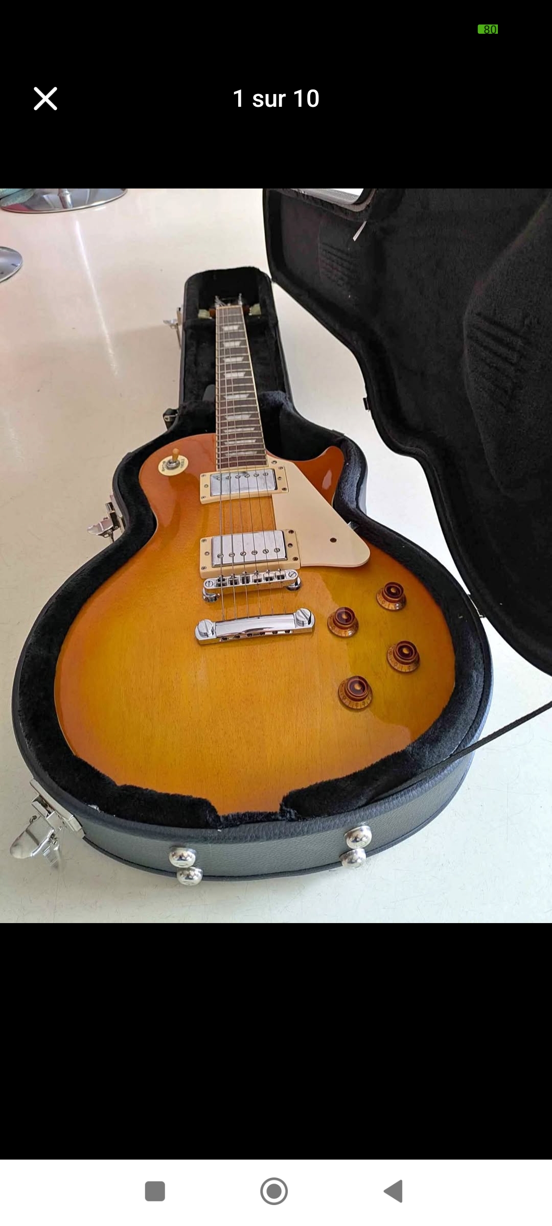 Vends Tokai LP limited édition + case