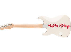 Hello Kitty White StratocasterBACK